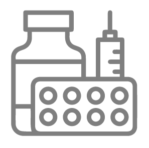 Needle,injection,medication icons