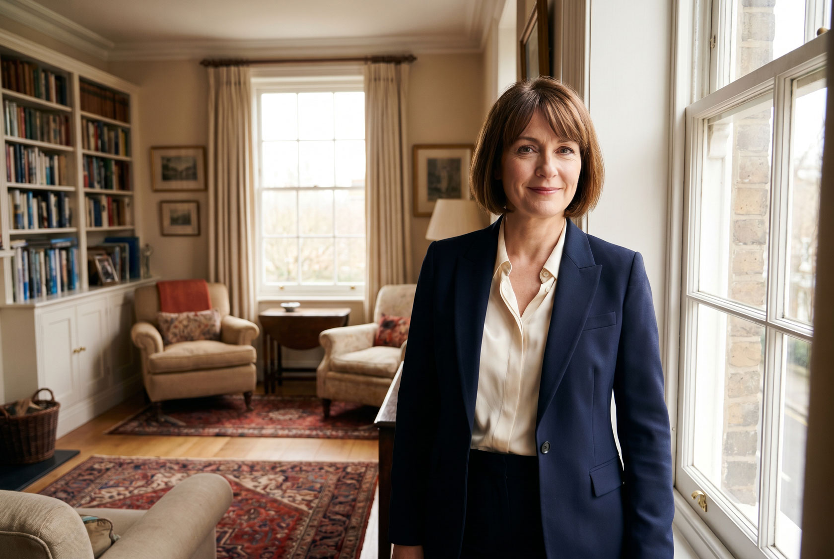 Woman in London home