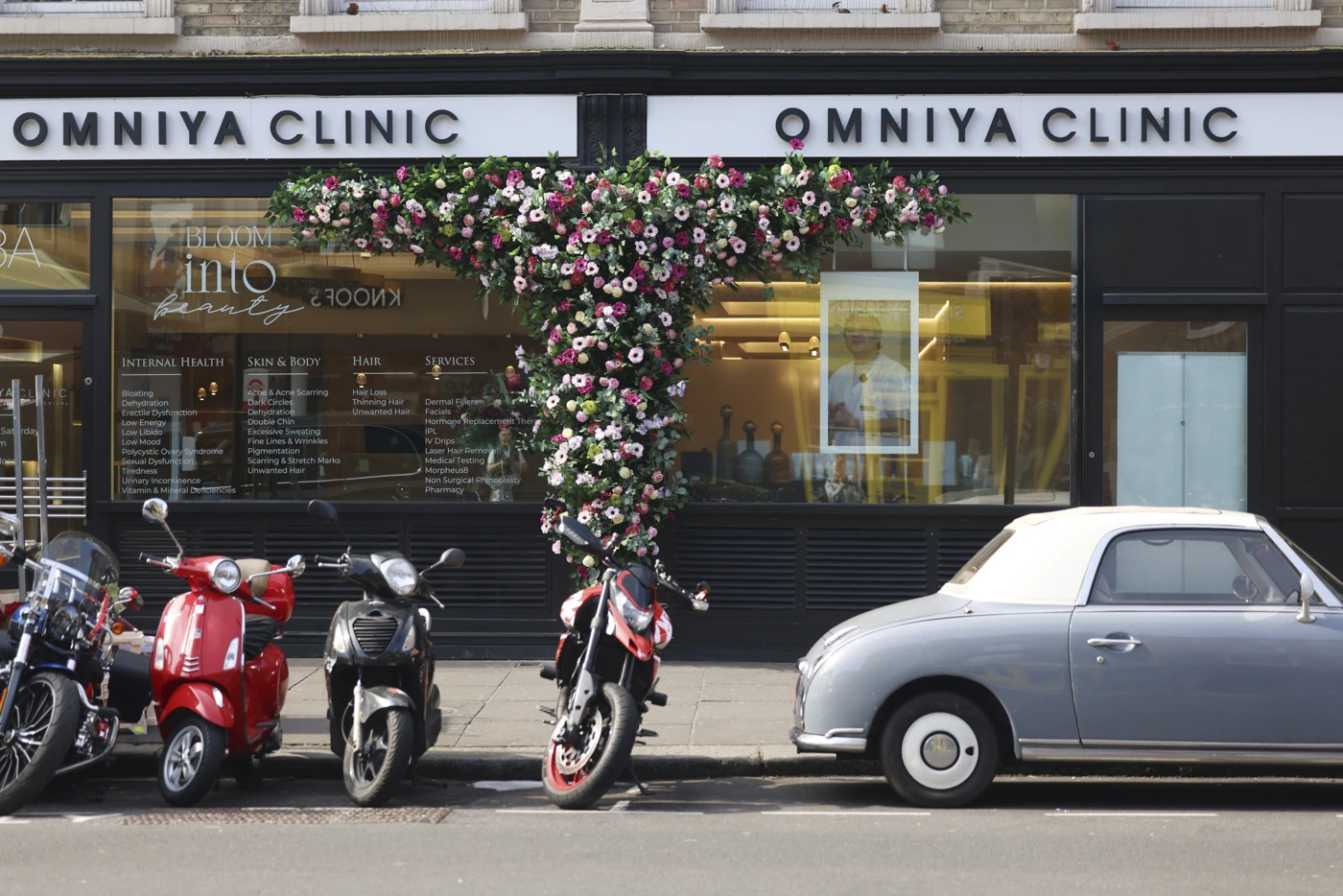 Omniya Clinic Knightsbridge London. Botox, Fillers, HRT, TRT, BBL, Moprheus8